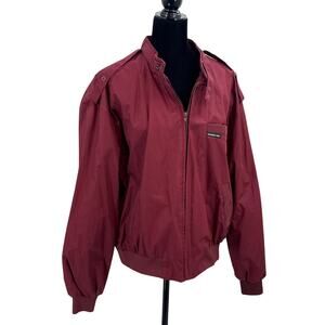 Vintage Members Only Zippered Jacket Mens XL